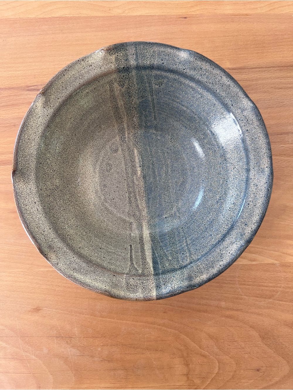 Handmade pottery bowl by Michigan artist Diane Zakala